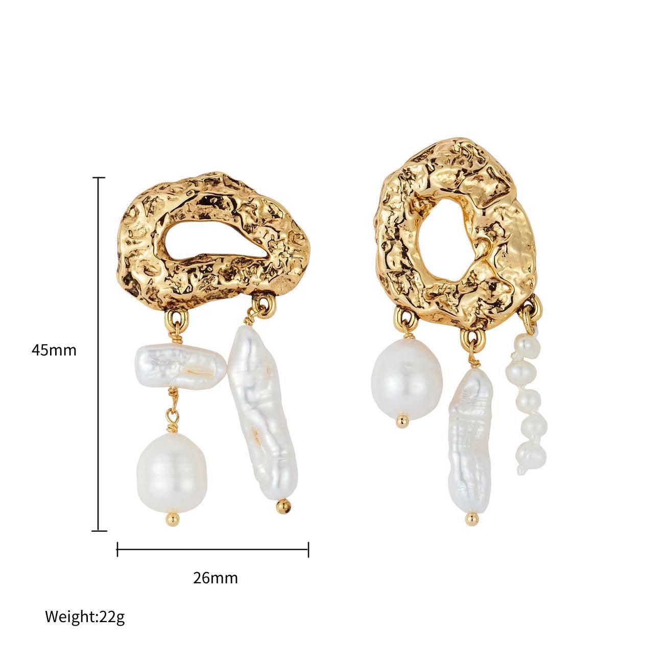 Jazmin Pearl Earrings