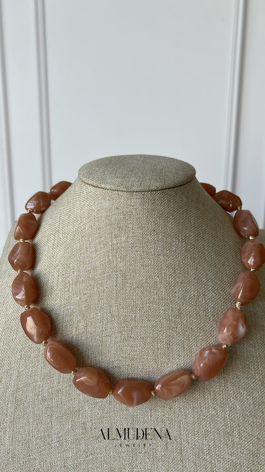 Bohemio Coral Necklace