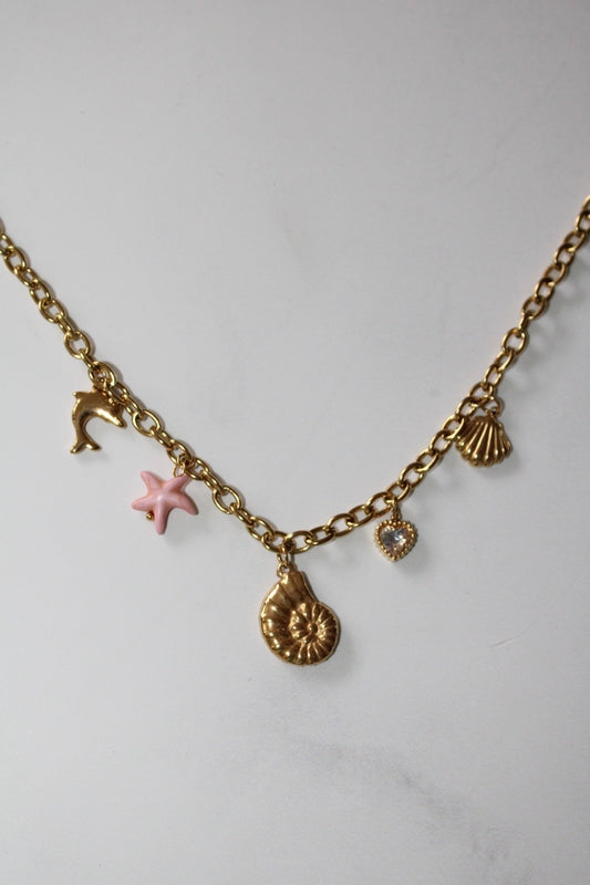 Beach Pink Necklace