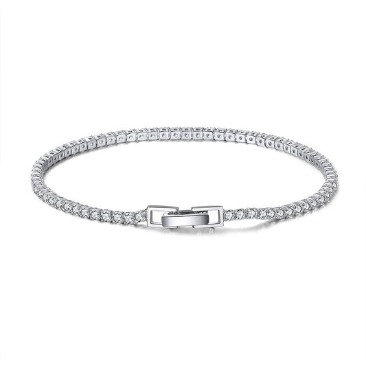 Tennis Silver Bracelet