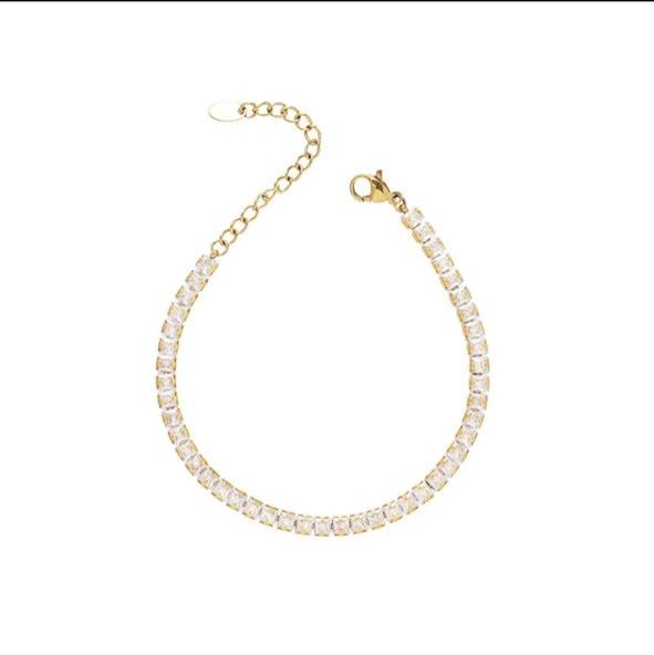 Luxembourg Bracelet / Silver - gold