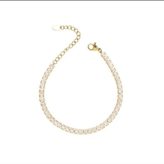 Luxembourg Bracelet / Silver - gold