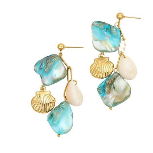 Blue Earrings
