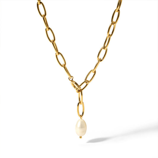 Lauren Pearl Necklace