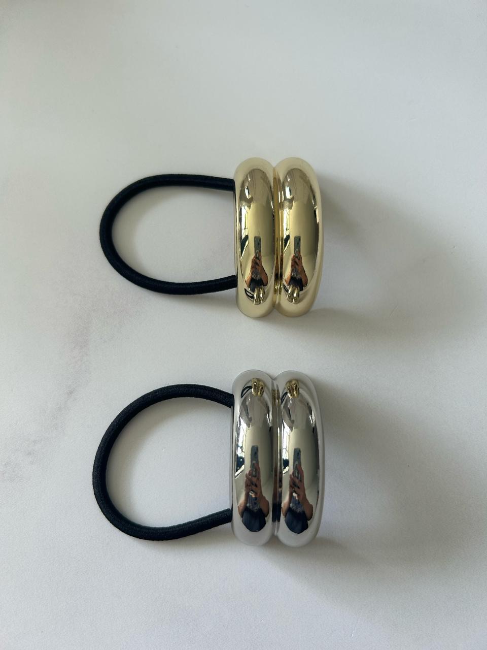 Double Hair cuff / silver - gold