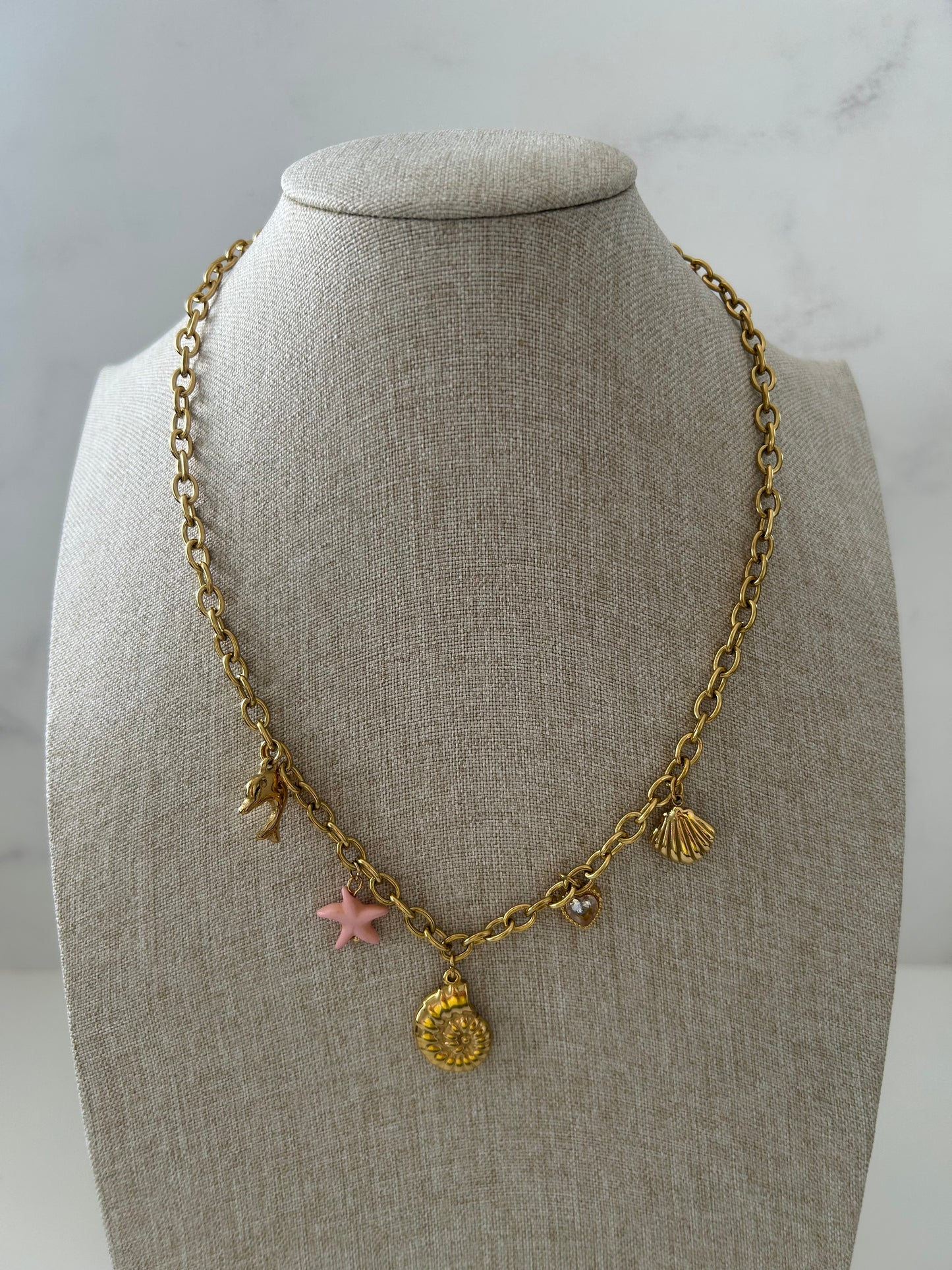 Beach Pink Necklace