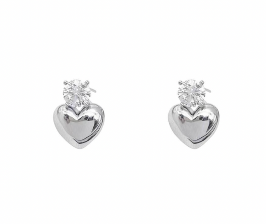 Heart earrings