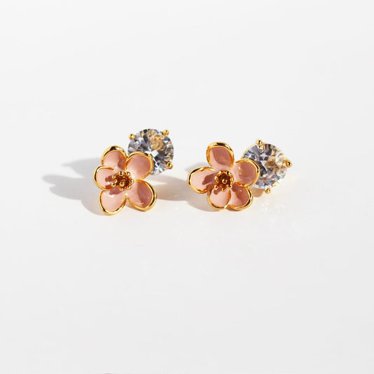 Mini Flower Earrings