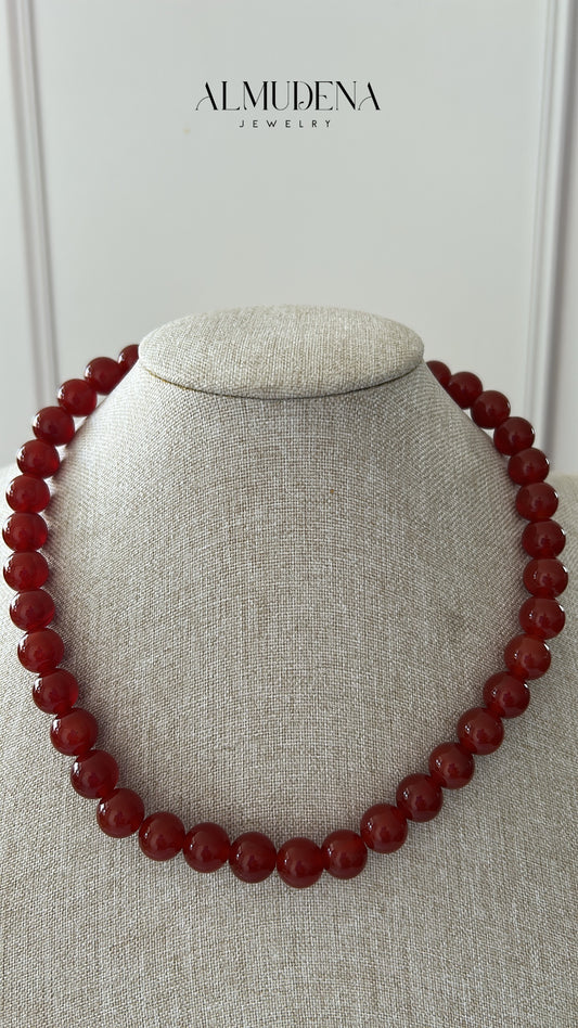 Jade Rojo Necklace